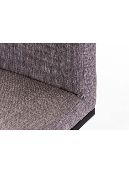 Scaun de bar tesatura Panama B, gri