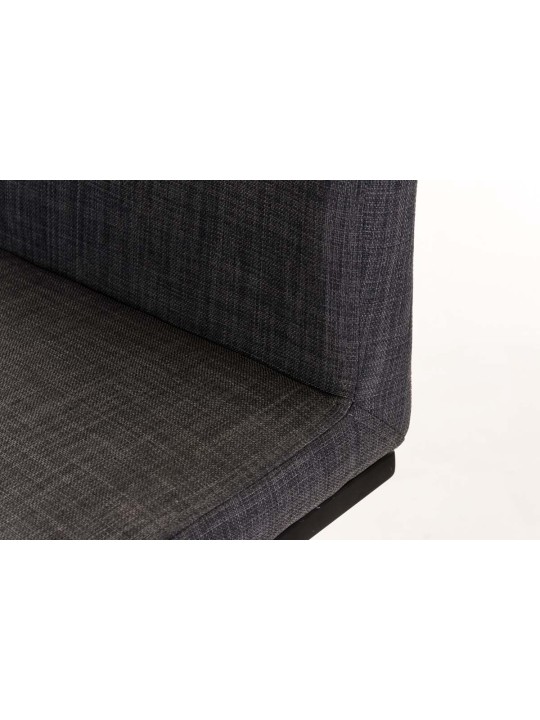 Scaun de bar tesatura Panama B, gri închis Scaun de bar tesatura Panama B, gri închis