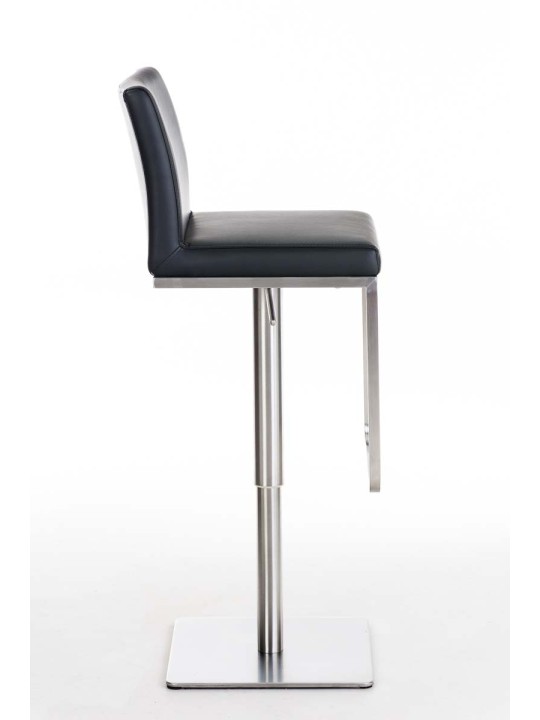 Scaun de bar Panama E imitatie piele, negru