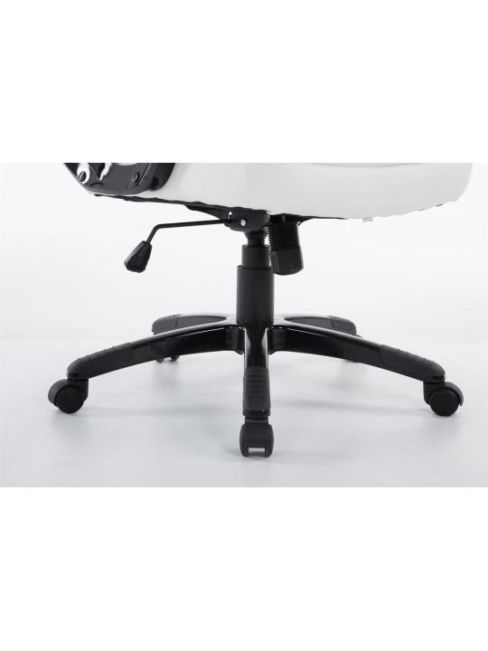 Scaun de birou Plato, alb