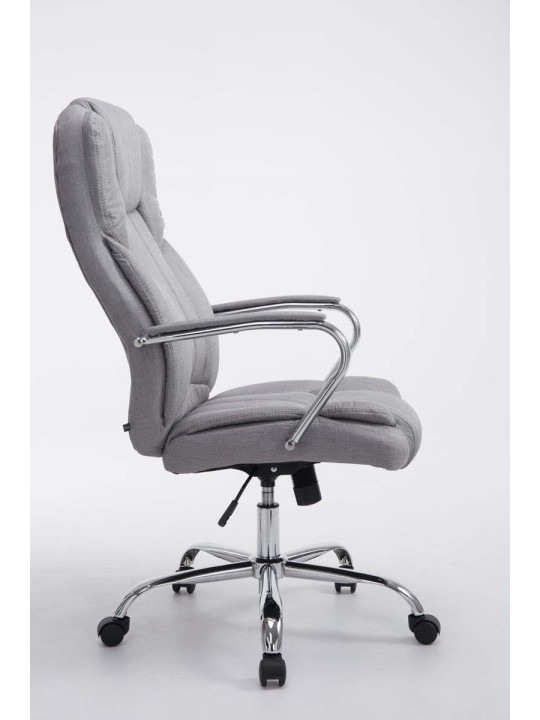 Scaun de birou BIG Xanthos stofa V2, gri