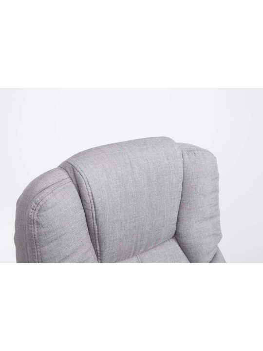 Scaun de birou BIG Xanthos stofa V2, gri