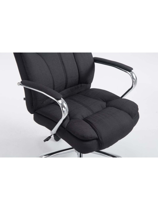 Scaun de birou BIG Xanthos stofa V2, negru Scaun de birou BIG Xanthos stofa V2, negru