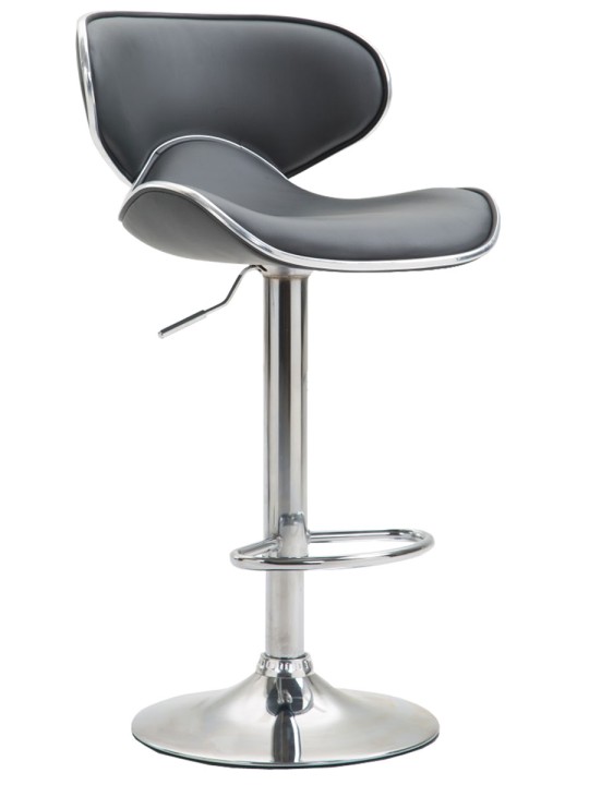 Scaun de bar Las Vegas V2 cromat, gri