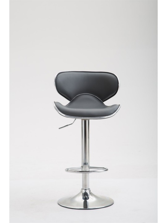 Scaun de bar Las Vegas V2 cromat, gri