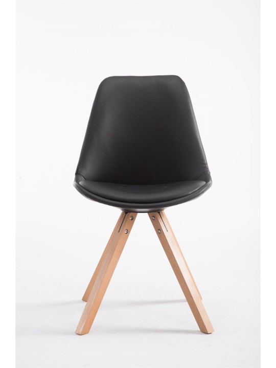 Scaun vizitator Piața Natura Laval, negru