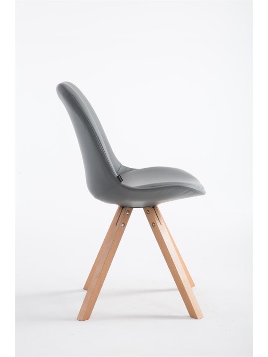 Scaun vizitator Piața Natura Laval, gri