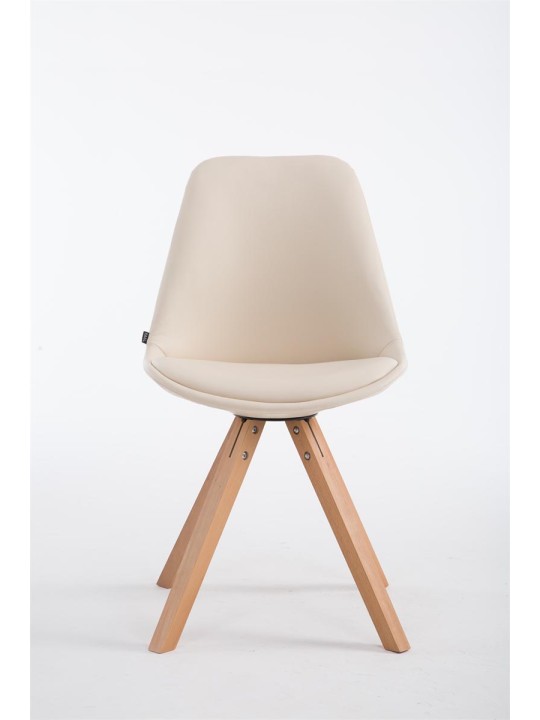 Scaun vizitator Piața Natura Laval, crem