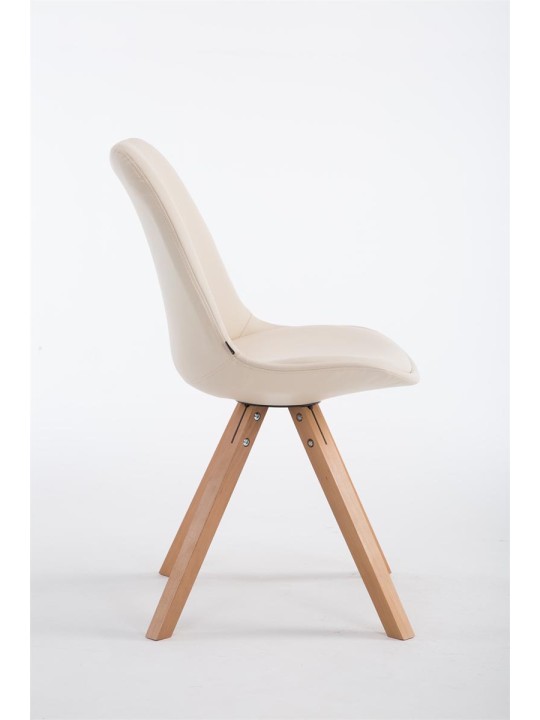 Scaun vizitator Piața Natura Laval, crem