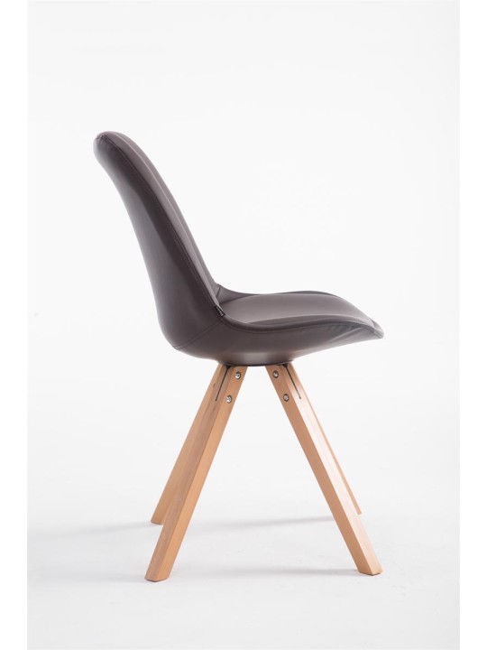 Scaun vizitator Piața Natura Laval, maro