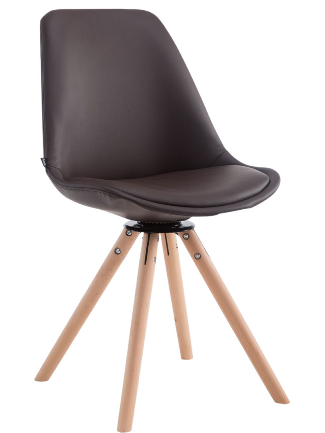 Scaun vizitator Calais Rotativ Natura Rotund, maro