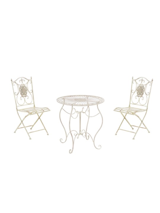 Grup de scaune Aldeano, crem antic