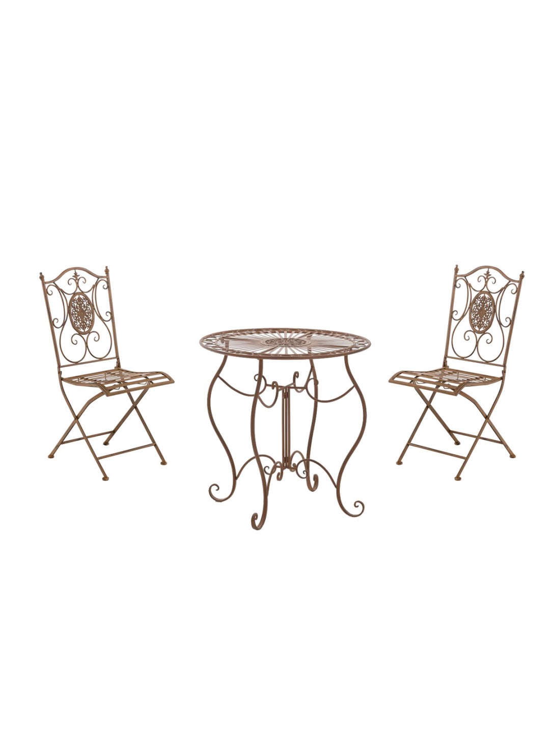 Grup de scaune Aldeano, maro antic