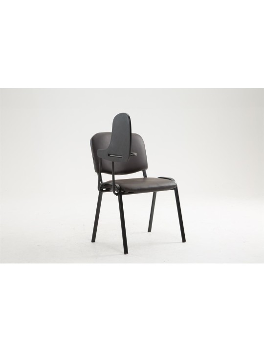 Scaun Ken cu masa plianta imitatie piele, maro Scaun Ken cu masa plianta imitatie piele, maro