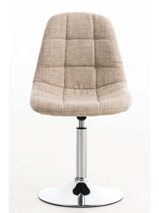 Scaun Emil stofa, crem