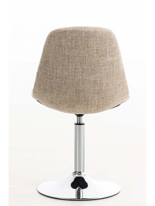 Scaun Emil stofa, crem