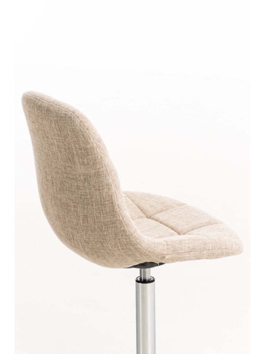 Scaun Emil stofa, crem