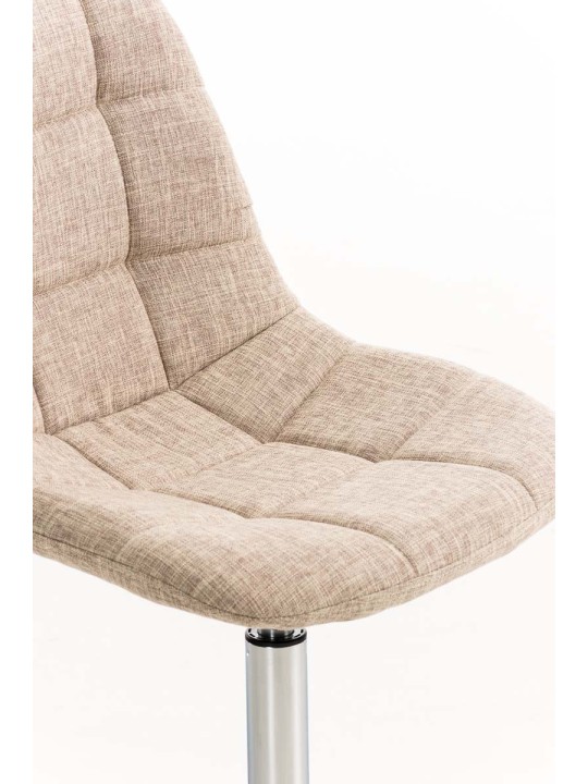 Scaun Emil stofa, crem