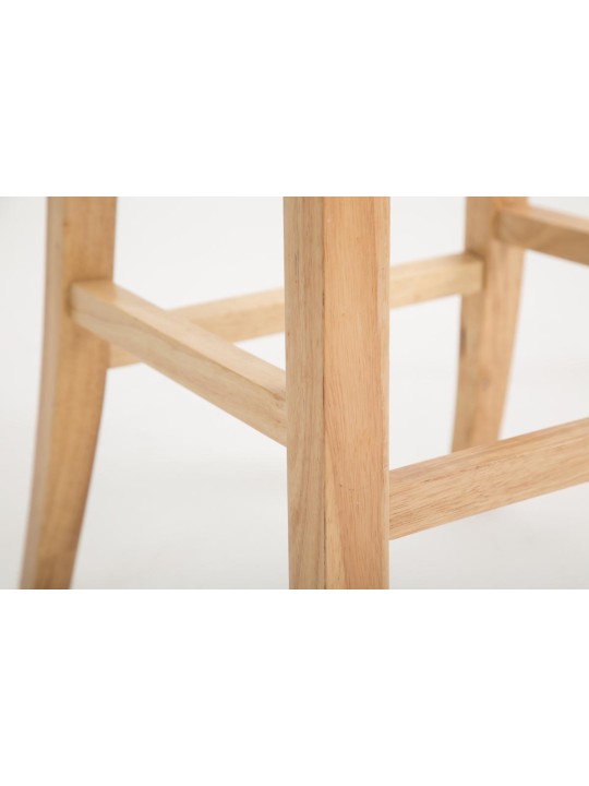 Scaun de bar Bregenz imitatie piele Natura,, gri