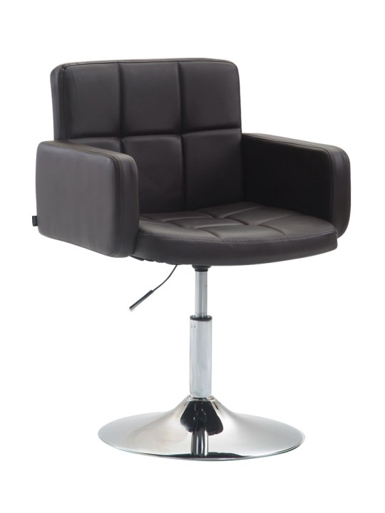 Sezlong din piele artificiala Los Angeles, maro