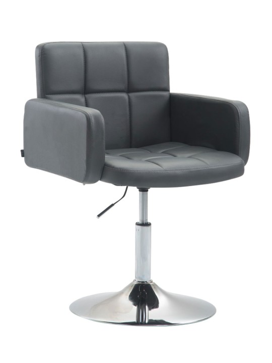 Sezlong din piele artificiala Los Angeles, gri