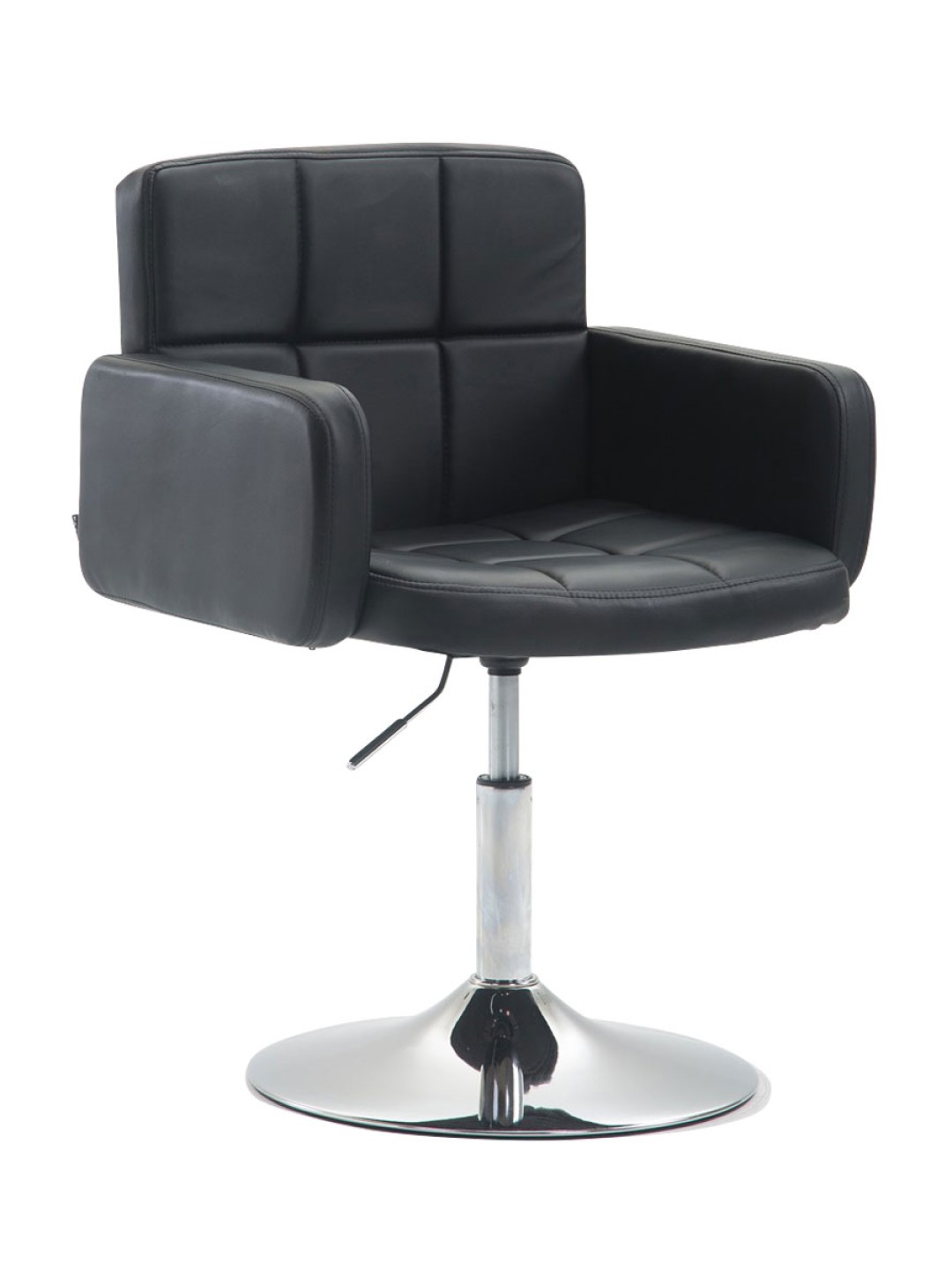 Sezlong din piele artificiala Los Angeles, negru