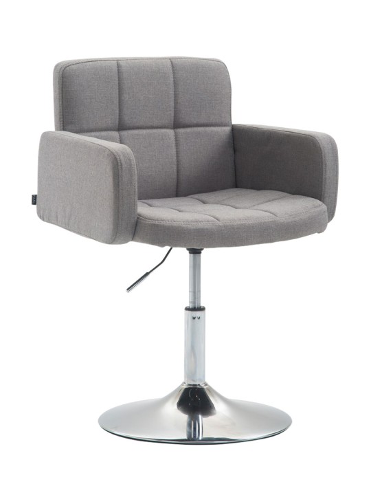 Sezlong țesătură Los Angeles, gri