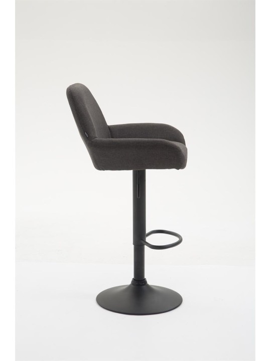 Scaun de bar Braga stofa B, gri închis