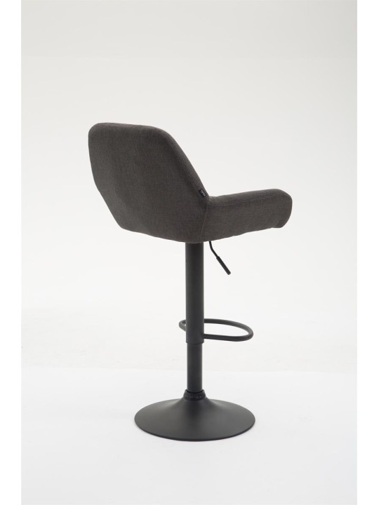 Scaun de bar Braga stofa B, gri închis