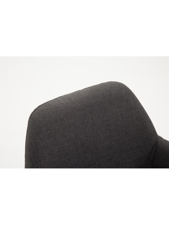 Scaun de bar Braga stofa B, gri închis