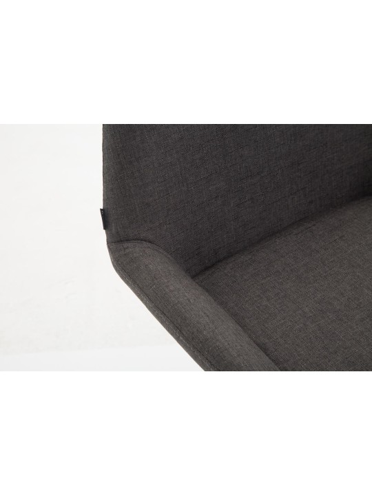 Scaun de bar Braga stofa B, gri închis