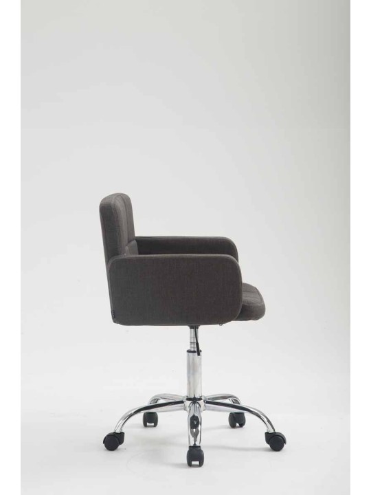 Scaun de lucru Los Angeles material, gri închis Scaun de lucru Los Angeles material, gri închis