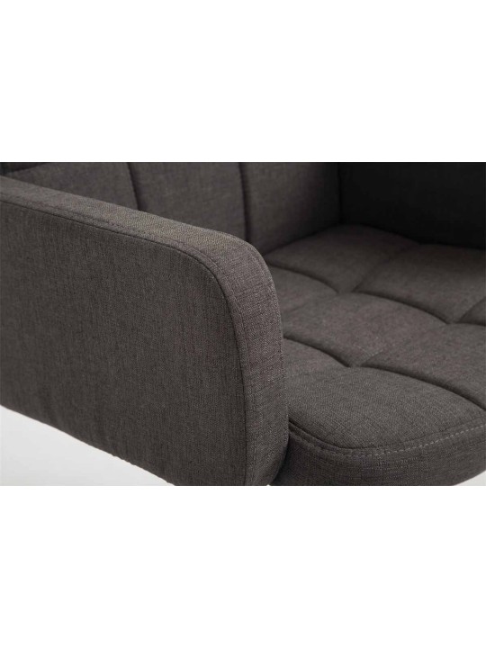 Scaun de lucru Los Angeles material, gri închis Scaun de lucru Los Angeles material, gri închis