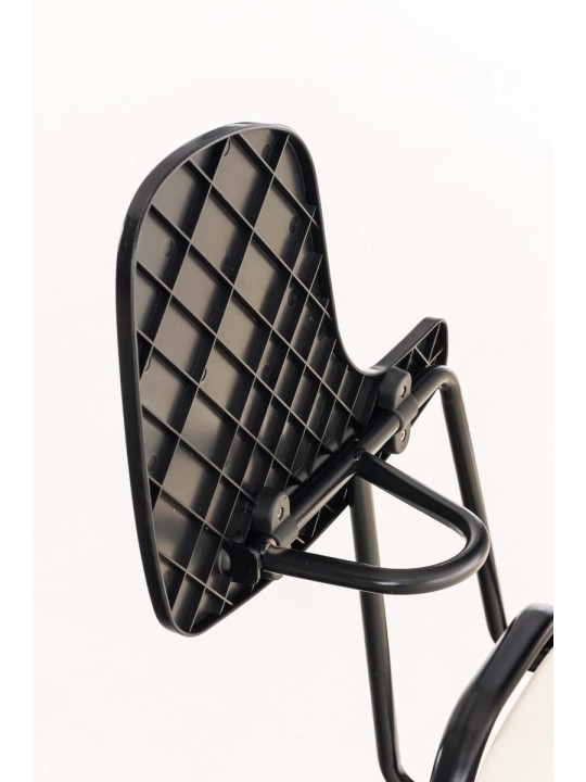 Scaun Ken cu masa plianta imitatie piele, crem Scaun Ken cu masa plianta imitatie piele, crem