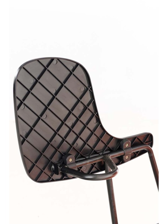 Scaun Ken cu masa plianta imitatie piele, alb Scaun Ken cu masa plianta imitatie piele, alb