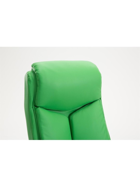 Scaun de birou Vaud imitatie piele, verde Scaun de birou Vaud imitatie piele, verde