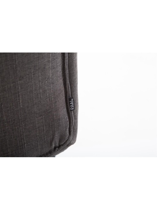 Scaun de birou stofa Vaud, gri închis