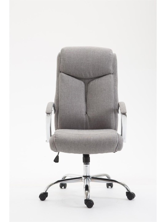 Scaun de birou stofa Vaud, gri