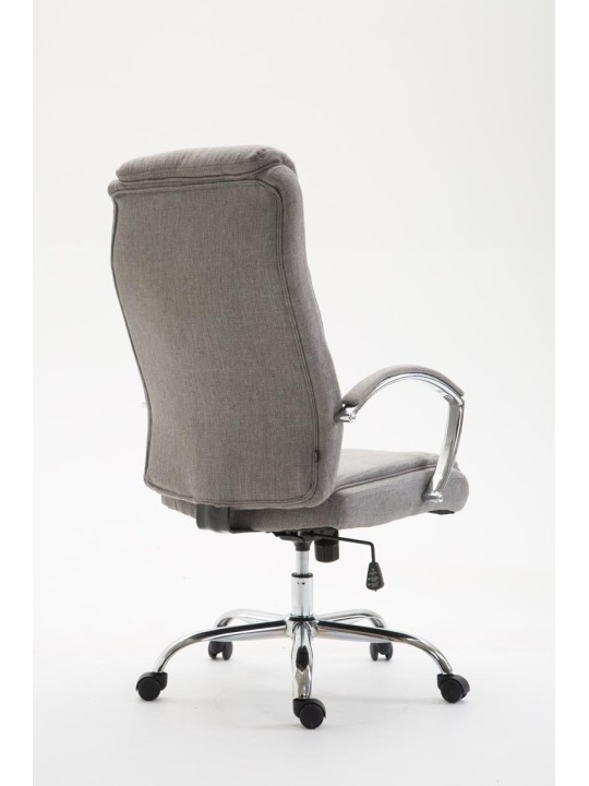 Scaun de birou stofa Vaud, gri