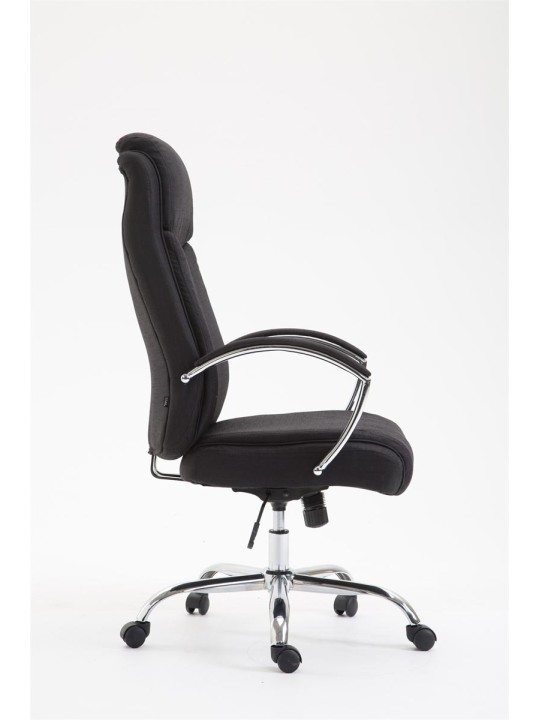 Scaun de birou stofa Vaud, negru