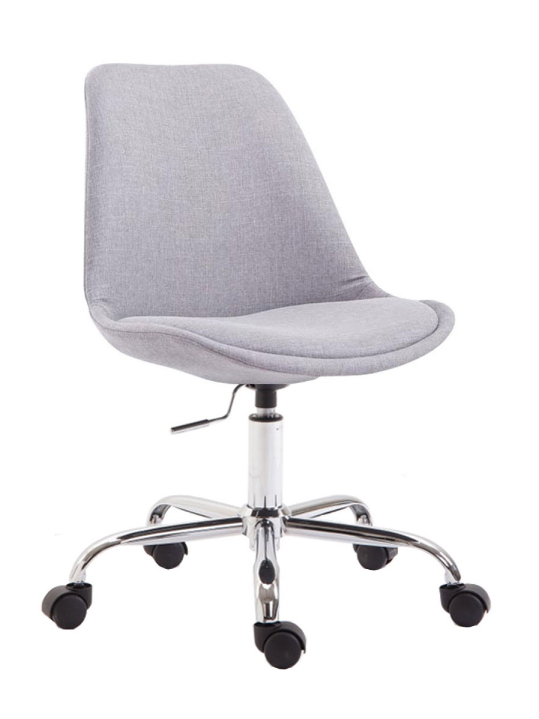 Scaun de birou țesătură Toulouse, gri