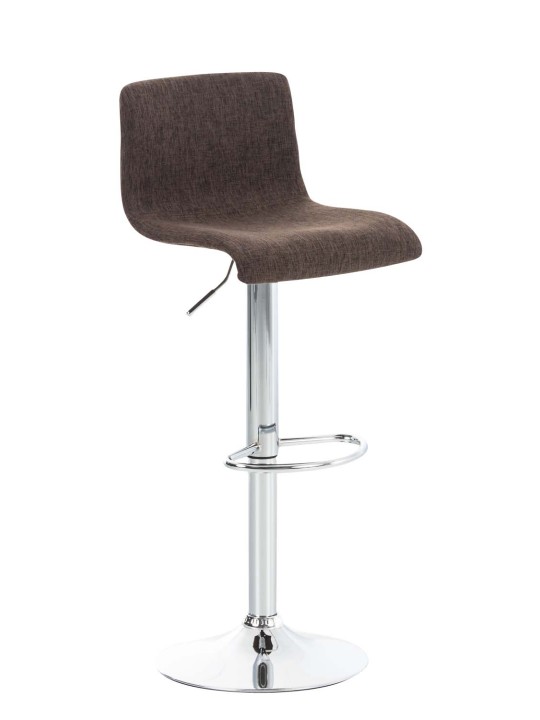Scaun de bar țesătură Hoover C, maro Scaun de bar țesătură Hoover C, maro