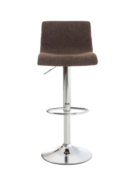 Scaun de bar țesătură Hoover C, maro Scaun de bar țesătură Hoover C, maro