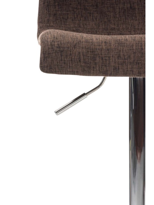 Scaun de bar țesătură Hoover C, maro Scaun de bar țesătură Hoover C, maro