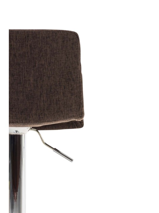 Scaun de bar țesătură Hoover C, maro Scaun de bar țesătură Hoover C, maro