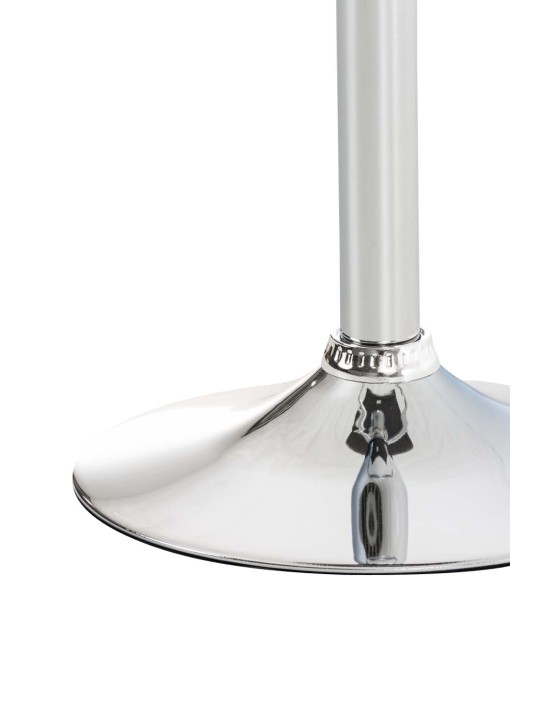 Scaun de bar țesătură Hoover C, gri deschis