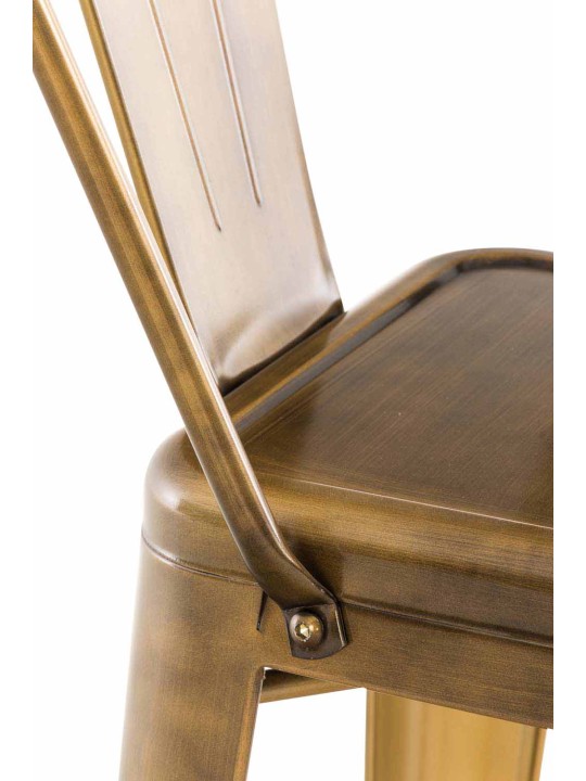 Scaun de bar Aiden, auriu