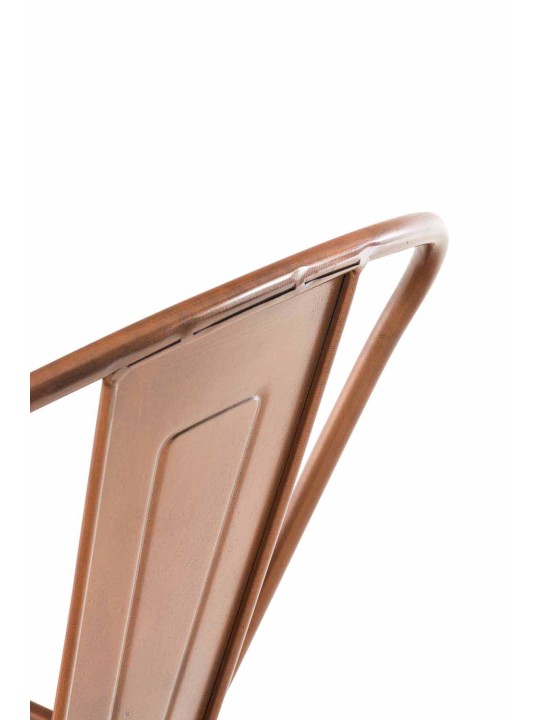 Scaun de bar Aiden, cupru