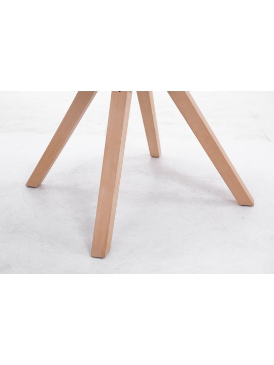 Scaun vizitator Tesatura Toulouse Natura Square, gri