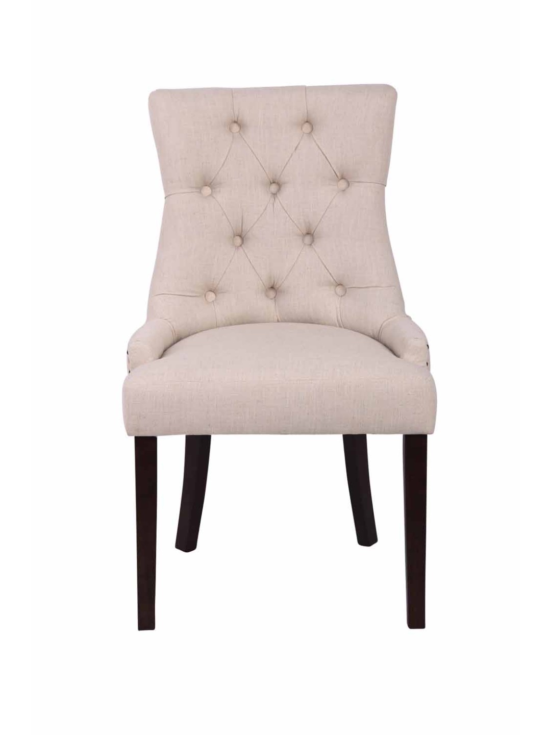 Scaun de sufragerie Aberdeen stofa antic, crem